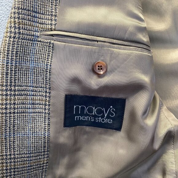 Lauren Ralph Lauren Mens Blazer Jacket Size 40R 100% Wool,Linen,Dry Clean - Picture 7 of 14